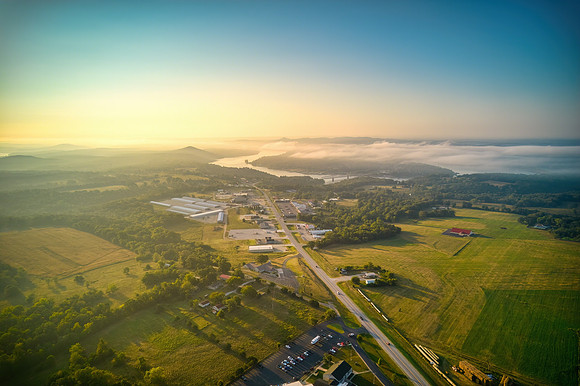Sunrise over Shell Knob, MO
