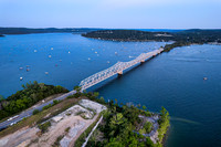 Kimberling Bridge on Fireburst Night