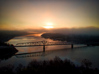 Early Sunrise Over Shell Knob Bridge