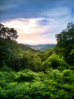 Sunrise over Mark Twain National Forest