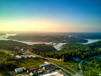 Sunrise on the Shell Knob Bridge