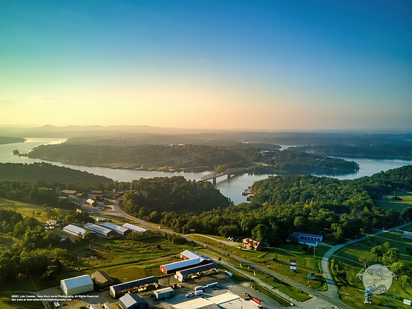 Sunrise on the Shell Knob Bridge