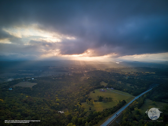 Scenic View Sunrise