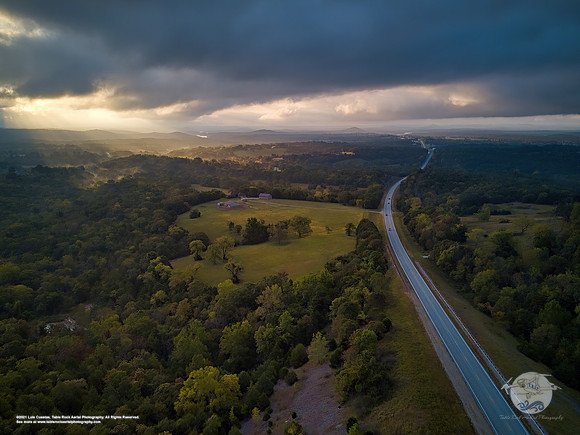 Scenic View Sunrise