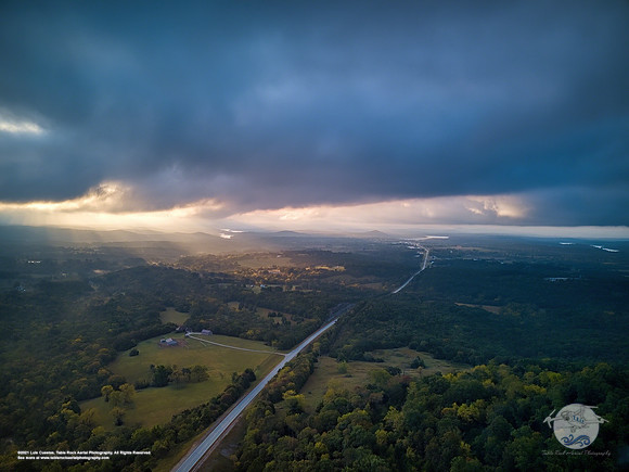 Scenic View Sunrise