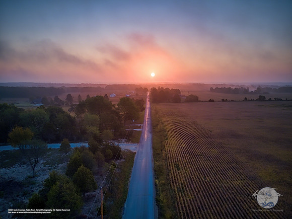 Sunrise over Butterfield