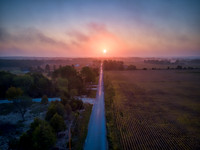 Sunrise over Butterfield
