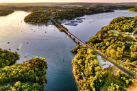 Gathering Boats at Eagle Rock Bridge
